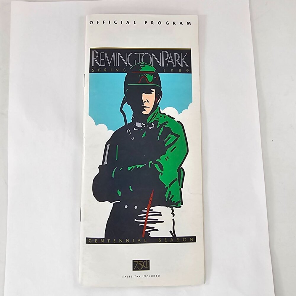 Remington Park March 18 1989 Centennial Season Official Program